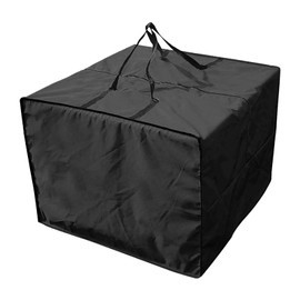 Nrkin Storage Bag and Protective Cover for Lounge Cushion Garden Furniture Seat Cushion Storage Bag Cushion Garden Cushion Storage Bag with Carry Handle Waterproof 80 x 80 x 60 cm