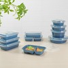 Restaurantware-Asporto 26 Ounce Compartment Take Out Boxes, 100 Microwavable Meal