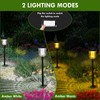 200 Lumen Solar Pathway Lights Outdoor for Yards,2 Pack Pathway