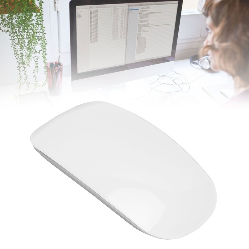 Wireless Mouse Low Decibel Ergonomic Design Portable Mice Touch Control