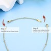 KALVICA 4PCS Necklace Chain Extender Gold Silver Rose Gold 2/3/4/6