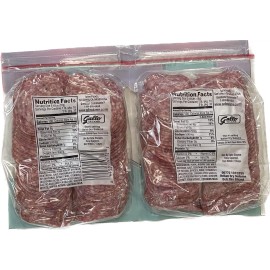 Gallo 2 Pounds Gallo Italian Dry Salame Salami Deli Thin Sliced (Total 32 Ounce)