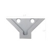 FixtureDisplays Glide Hanger Bracket Picture Frame Hanging Bracket Hardware Picture