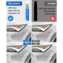 RSACET AZ Pristine White Touch Up Paint Compatible with Lincoln Exact Match Touch Up Paint Car Scratch Repair