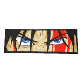 Anime Patch (4 Inch) Hook and Loop Velkro Badge Bloody Blue Eyes Japan Anime Girl Boy DIY Costume Emblem Crest Backpack, Shirt, Jacket, Gift Patches