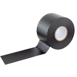 GTSE Wide Black Electrical Tape, 1 Roll – Waterproof, Industrial Grade Vinyl, 2 in x 66ft– Strong Self-Adhesive PVC Electric Tape for Wire Insulation, 7 Mil, 600V – UL/CSA Listed