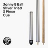 Jonny 8 Ball TRIAD 57 Inch 3 Piece Length Adjustable