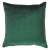 Paoletti Florence Cushion Cover, Emerald Green, 55 x 55 cm