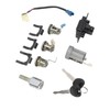 Car Full Lock Cylinder Key Set MR259111 Replacement for Mitsubishi