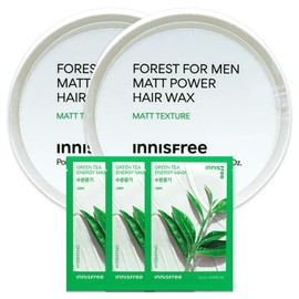 Innisfree Forest for Men Matt Power Hair Wax 2pcs+ / 이니스프리 포레스트포맨 매트파워 헤어왁스 2개+