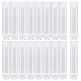 Nydotd 18 Pack Travel Size Plastic Squeeze Bottles for Liquids, 50ml/1.7oz TSA Approved Travel Bottles Makeup Toiletry Cosmetic Containers Leak-Proof Travel Containers with Flip Caps Refillable (50ml)