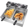 ZOKOP EH82 5000W MAX 110V 12.7QT/12L Stainless Steel Double Cylinder