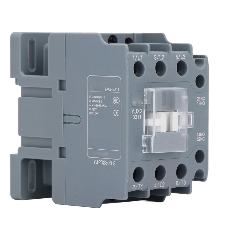 AC Contactor Copper Coil 3 Phase 1 NO 1 NC