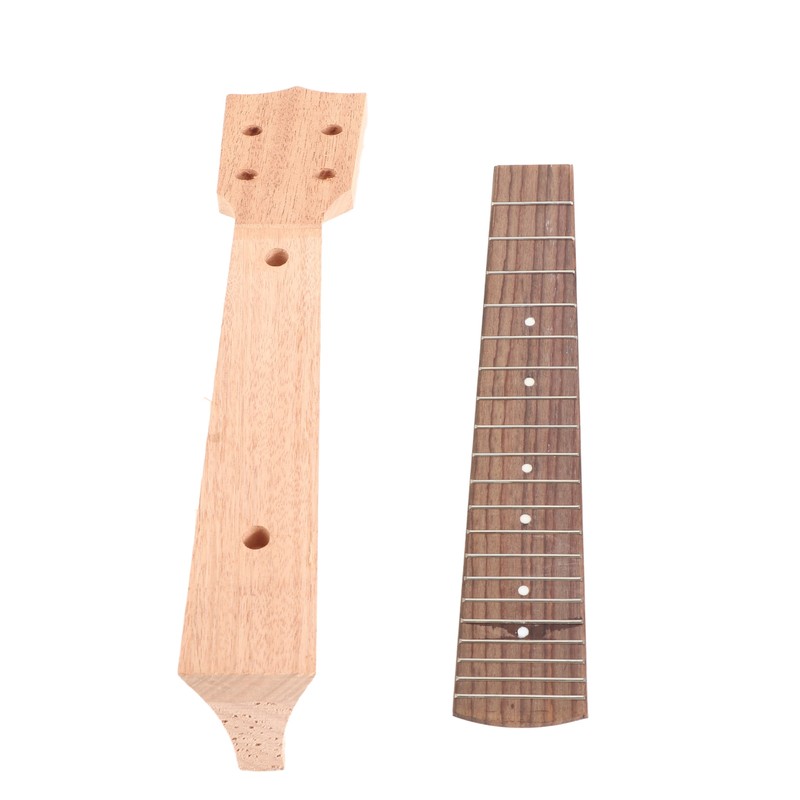 Ukulele Neck Okoume Wood Rosewood Fingerboard Musical Instrument Accessories(23po )