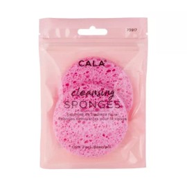 Cala Esponja Limpieza Facial Rosa Exfoliante Cala Pack 2 Piezas