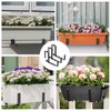 4 Pack Window Box Brackets,Adjustable Planter Box Brackets for Planter
