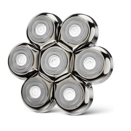 7D Floating Replacement Shaving Head, Wet & Dry Shaver Blade Heads Replacement for Head Shaver Compatible for Rotary Shavers