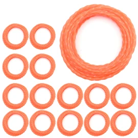 laffoonparts 15 Pcs AL2420P Twisted Trimmer Line,Replacement for EGO Power+ ST1500 ST1500-S ST1500F ST1500SF STA1500 ST1502SA ST1520S ST1502SF ST1504SF