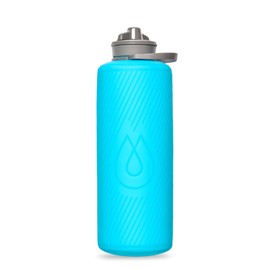 Hydrapak Flux Collapsible Bottle, 1 Litre, Malibu Blue