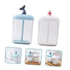 Healvian 2pcs Manual Foaming Facial Cleanser Tool Portable Bubbling Device