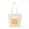 CafePress Mozzarella Sticks Cheese Lover Funny Snac Tote Bag Reusable