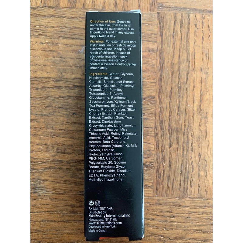 Skin Nutrients Age Defy Dark Circles And Puffiness Serum