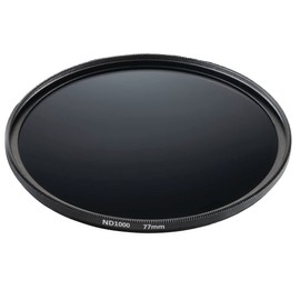 Hama Neutral Density Filter Set 77 mm (Consisting of ND8, ND64, ND1000 Filters, ND Filter, Neutral Density Filter Set with 3 Grey Filters, NMC16 Coating, Additional Front Thread, with Bag)