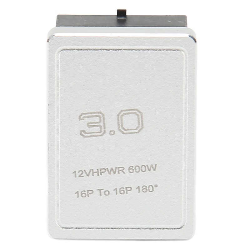 ATX 16Pin Male to 16pin Female 180 Degree Angled Adapter