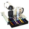 DecoBrothers Tempered Glass Coffee Pod Drawer Compatible with Nespresso Original