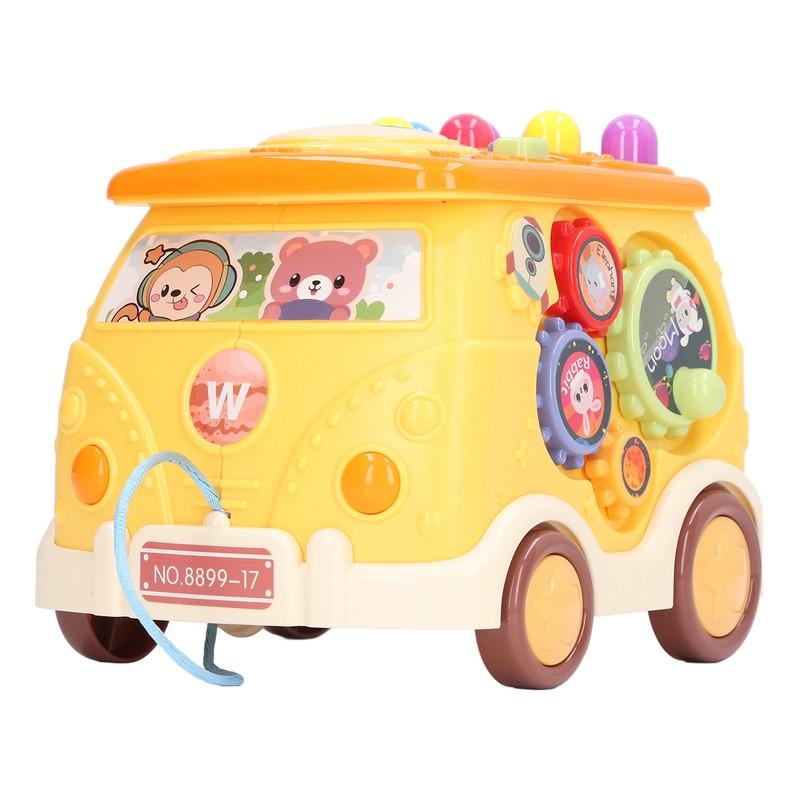 Bus Beat A Mole Toy Educational Sound Light Interactive Musical
