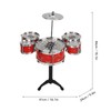 Toddler Jazz Drum Kit Hand Eye Coordination High Safety Sturdy