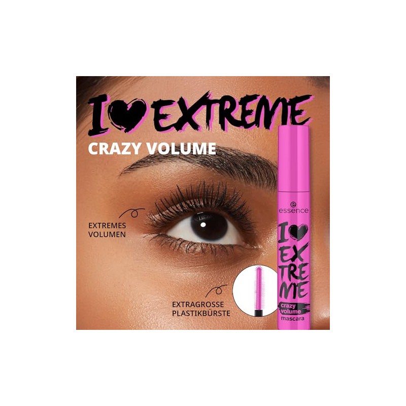 Essence - I love extreme Crazy Volume - Mascara for