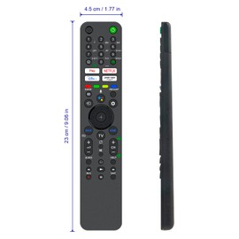 VINABTY RMF-TX521E Replacement Voice Remote Control Applicable For Sony Smart Freeview HD Ready Android TV KD-32W804 KD-43X80J KD-43X82J KD-43X85J KD-43X85K KD-43XH8005 KD-43XH8077 KD-49XH8096