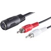 1aTTack.de 1 x 0.2 m 5-Pin DIN Female to 2