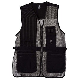 Browning 3050369902: Vest, Trapper Creek Blk/Gry Lh, M