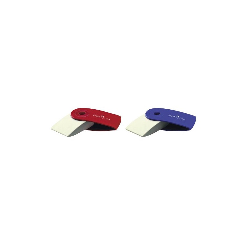 FABER-CASTELL SLEEVE-MINI Eraser Assorted Colours