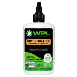 WPL Dry Chain Lube 120ml - Premium Bike Chain Lube for Mountain Bikes and Road Bikes - for Pedal Efficiency and Long Lasting Performance