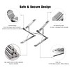 Dogfish Laptop Stand, Ergonomic Laptop Stand, Notebook Stand, Aluminium Alloy,