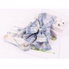 Aki Kumaya Dog Harness Lead Set with Ribbon Cute Plaid