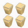 LFWATAXY 4PCS Gold Diamond Handle, Gold Crystal Knobs, Sparkle Diamond