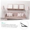 Tofficu 2pcs Heavy Duty Folding Shelf Brackets Wall Support for