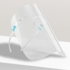 Transparent Face Shield Mask - Full Face Protection Cover Glasses Type 16ea