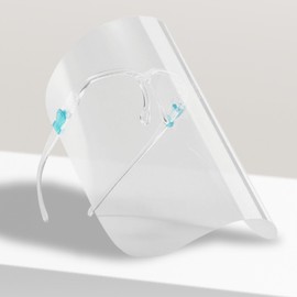 Transparent Face Shield Mask - Full Face Protection Cover Glasses Type 16ea