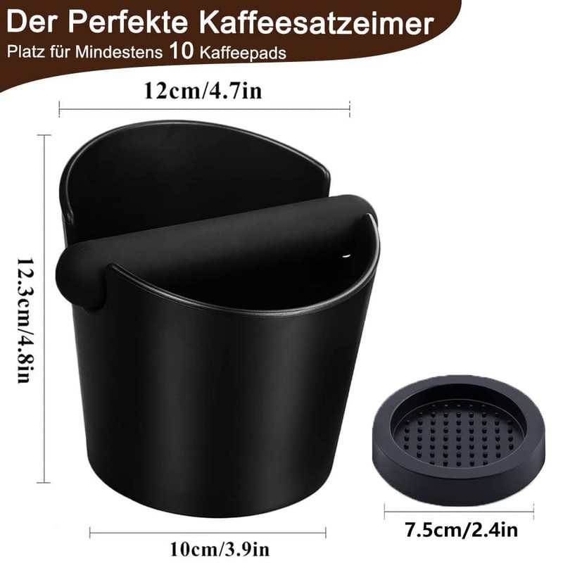 Caja de Café Espresso de 5 pulgadas 2PCS, Caja de