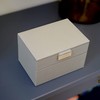 Stackers Oatmeal Mini Jewellery Box - Set of 2