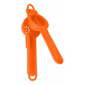 J.H. Company Exprimidor De Limon Manuel Plastico Citricos Cocina C159 Color Naranja