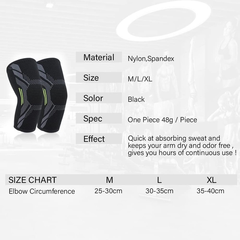 TOFBS 1 Pair Elbow Brace Elbow Support for Men Women
