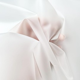 ONEART Matte Vinyl Fabric 91 x 135 cm, Multi-Purpose 0.3 mm Translucent Waterproof Soft TPU Fabric Sold by the Metre for Sewing Crafts Home Decor