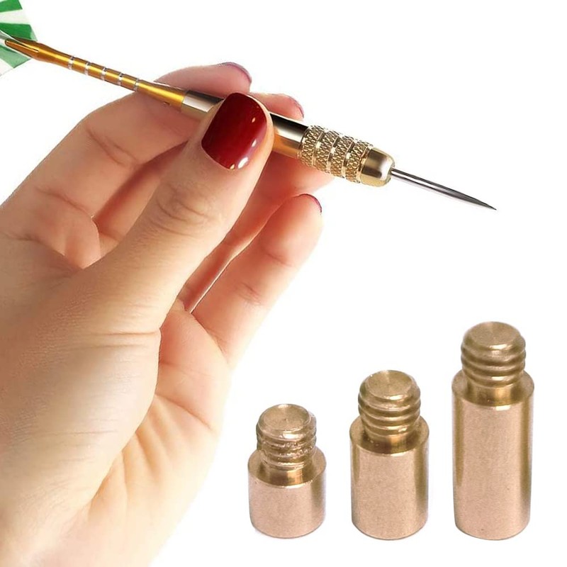 KEVZHUKWV 15 Pcs 2BA Thread Dart Accessories 1.5 g Brass
