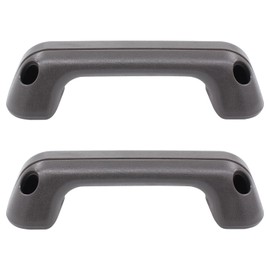 MOTOKU Pair Left Driver and Right Passenger Side Gray Interior Armrest Door Pull Handle for Nissan D21 1986-1994 Pickup 1986-1997